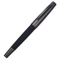 Hongdian 6013 Black Metal Fountain Pen Titanium Black EFFBent Nib -black Cap Clip Excellent Business Office Gift Ink Pen