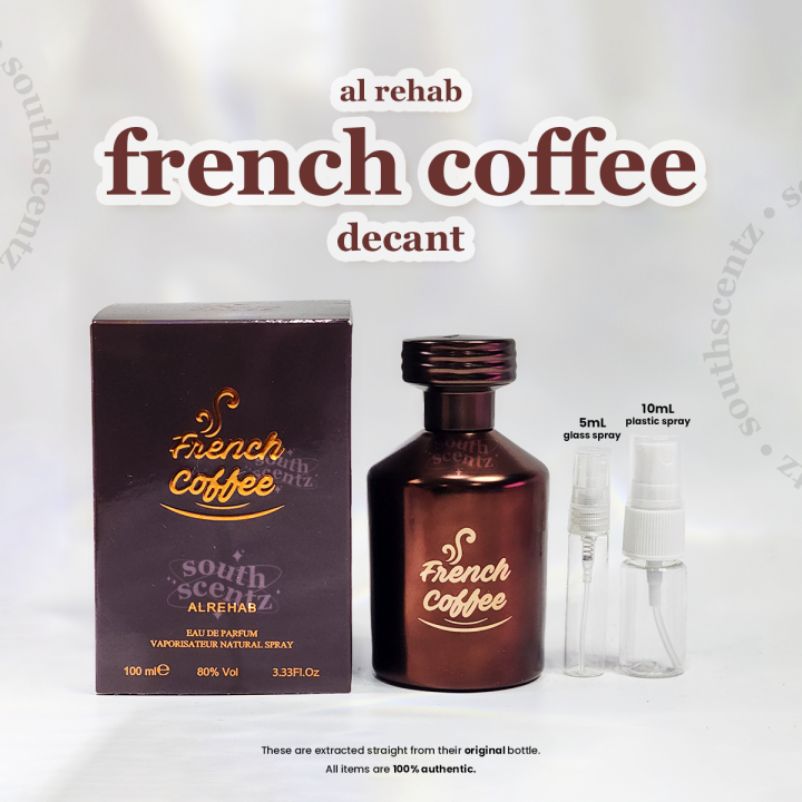 Al Rehab French Coffee Decant Perfume EDP 2mL 5mL 10mL SouthScentz Lazada PH
