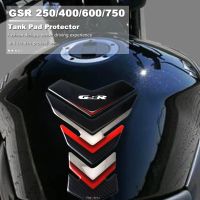 ปลอกปกป้องเข่าถังสำหรับ Suzuki GSR 250 400 600 750 750Z GSR250 GSR400 GSR600 GSR750 2006-2014 2015 2016 2017ฝาครอบสติกเกอร์ติดมอเตอร์ไซค์