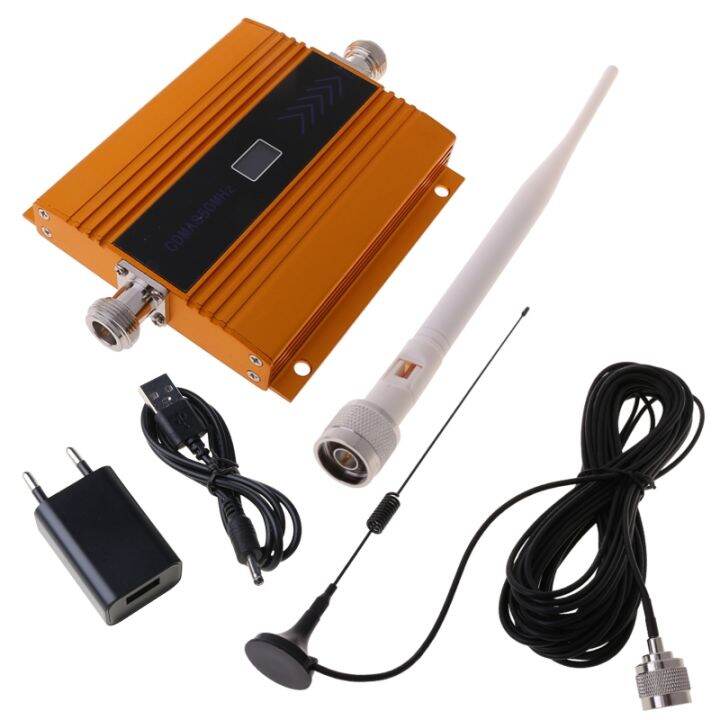 1 Set 850MHz 2G3G4G Signal Booster Repeater Amplifier Antenna for