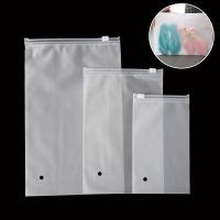 Ziplock Bag Matte Plastic Package Bag Zipper Lock Storage Pouch Bag T-shirts/Clothes/Shoes/Make up Packaging Bag Organizer Food Storage Dispensers