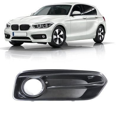 Front Bumper Fog Light Grilles Fog Light Cover for BMW 1 Series F20 F21 2015-2018