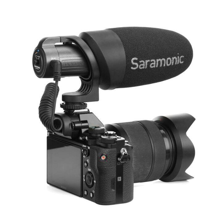 best-seller-saramonic-cammic-lightweight-battery-powered-on-camera-microphone-for-dslr-mirrorless-and-video-cameras-or-smartphones-กล้องถ่ายรูป-ถ่ายภาพ-ฟิล์ม-อุปกรณ์กล้อง-สายชาร์จ-แท่นชาร์จ-camera-ada