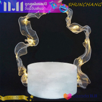 ?SHUNCHANG ริบบิ้นไฟ LED 1ชิ้นสำหรับตกแต่งเค้กของเด็กทารกสุขสันต์วันเกิดคัพเค้กปาร์ตี้เค้กปาร์ตี้