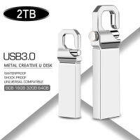 ใหม่ USB Flash Drive 2TB ไดรฟ์ปากกา pendrive Floss 2TB โลหะ U Disk memoria CEL USB 3.0 Stick ของขวัญสำหรับศัพท์ pc รถยนต์ทีวีโลโก้ฟรี