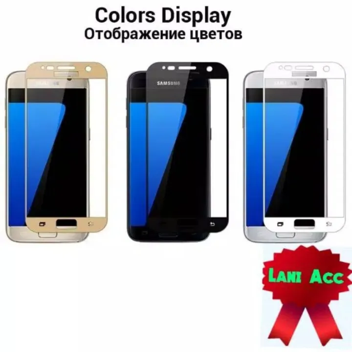 Tempered Glass Samsung Galaxy S6 Flat Sc 05g Docomo Au Softbank Global Lazada Indonesia