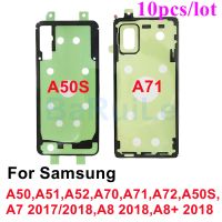 สติกเกอร์ติดฝาหลังสำหรับ SamSung A50 10ชิ้น,A52 A51 A50S A70 A71 A72 A7 2017 2018 A8บวกกาวเทปกาวประตูแบตเตอรี่