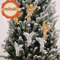 MITULI มินิ เครูบ ความคิดสร้างสรรค์ DIY ตกแต่งต้นคริสต์มาส มินิมอล ตุ๊กตาเทวดา เครื่องประดับแขวน จี้นางฟ้า เครื่องประดับนางฟ้า