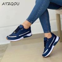 Women Sneakers Casual Shoes Sport Lace Up Flat Running Walking Shoes Woman Footwear Breathable Ladies Vulcanized Shoes