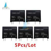 5ชิ้น/ล็อตโมดูลโซลิดสเตทรีเลย์5V 12V 24V Dc-Ac G3mb-202p Pcb Ssr Ac 240V 2a Snubber สวิตช์รีเลย์วงจร