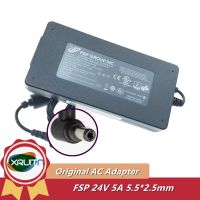 อะแดปเตอร์ AC FSP120-ACB ของแท้24V 5A 120W FSP120-AAAN2 FSP100-RTAAN2 FSP1202450 FSP120-ACA สำหรับโคลเวอร์สวิตช์จ่ายไฟสลับสายไฟและอะแดปเตอร์