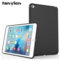 Tablet Case For Apple iPad Mini 2 3 4 5 6 7.9 9.7 10.2 2th 3th 4th 5th 6th 7th 8th 9th 10th Generation Soft Silicone Black Shell Cases Covers