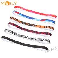 【Ready Stock】 ۞✷ C18 MOILY Women Men Sport Hairband Elastic Anti-slip Running Headband Fitness Headwear