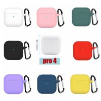 Pro 4 /mini PRO 5For inpods mini 4 Wireless Bluetooth Earphone TWS Simple solid color silicone Earphone Cover /mini Pro 4 Case Wireless Earbud Cases