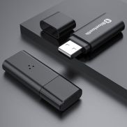 EESPORT Bộ Chuyển Đổi Bluetooth USB Di Động Điện Thoại Xe Hơi Bộ Chuyển