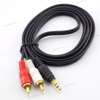 1.35M 3M 5M 10M 3.5mm Jack to AV 2 RCA Male Extend Cable Connector For Phone TV AUX Computer PC Speakers Music Audio WB5TH