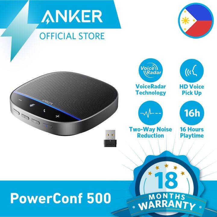 Anker Powerconf S500 Speakerphone With Zoom Rooms And Google Meet 