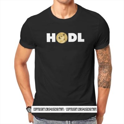 Bitcoin Cryptocurrency Art Dogecoin Hodl IT Unique T Shirt Harajuku Gothic Top Quality Tshirt Loose O Neck Men Clothes