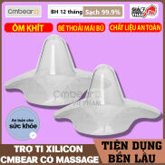 Trợ Ti CMBEAR Silicon, Có Massage Cho Mẹ Có Núm Vú Thụt