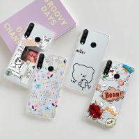 Philander SHOP เคส Huawei P30 Lite ซิลิโคนลายน่ารัก,เคสโทรศัพท์กันกระแทกสำหรับ Huawei P30 Lite P30Pro P 30 Pro Lite เคส Funda