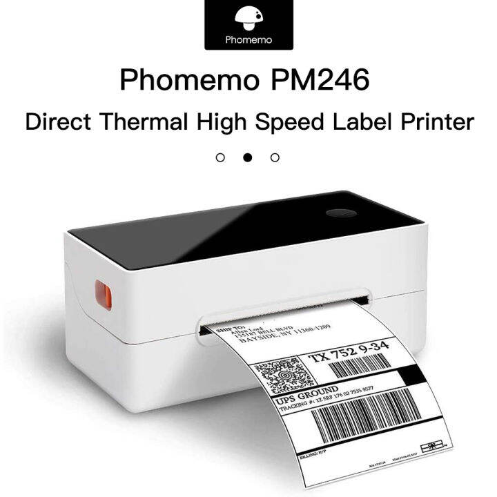 Phomemo Thermal 100mmx150mm 4x6 Shipping Label (Roll of 500 Labels) for
