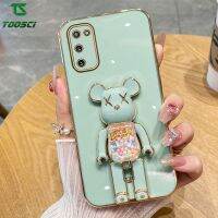 เคสนิ่มใส่โทรศัพท์ฝาหลัง TPU S30หมีรุนแรงลูกอมสเตอริโอสุดหรูสำหรับ Samsung Galaxy S10 Plus/ S10 Lite S20 FE/S20 Plus/ 3D อัลตร้า/S21 FE/ที่วางแบบหมุนได้ Plus/ Plus/ S21อัลตร้า/S22พลัส/S22อัลตร้า/S23พลัส/S23อัลตร้า S23 FE