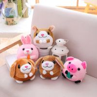 สัตว์เลี้ยงเด้งกระโดดบอลการ์ตูนหมูสุนัขตุ๊กตาของเล่น USB ไฟฟ้า Plush ตีสิงห์ของเล่นน่ารักสําหรับเด็กเด็ก