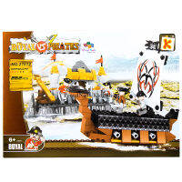 ProudNada Toys ของเล่นเด็กชุดตัวต่อเลโก้เรือโจรสลัด K POYAL VS PIRATES 262 PCS NO.27612