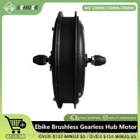 【hot】❍﹍ 48V 1000W 1500W 2000W Ebike Brushless Gearless Hub Motor with Battery Plug Use for Front Rear Rotate Cassette Drive eBike