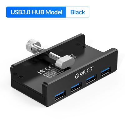 USB 3.0 HUB with Charging Cable Multi 4 Ports Desk Clip USB Splitter Adapter for PC Computer Accessories USB Hubs