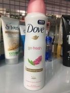 Xịt khử mùi Dove Go Fresh 48h- Pomegranate & Lemon Moisturising Cream 150ml