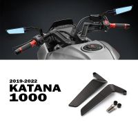 Katana 1000สำหรับ Suzuki Katana1000 2019-2022 2021,กระจกมองข้างปรับลมได้ทำจากอะลูมิเนียม