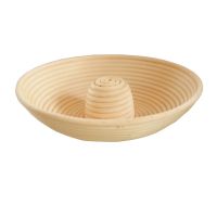 Fermentation Rattan Basket with Cloth Cover Country Bread Dough Proofing Mold Baskets Bakeware Baking Tools