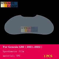 ซ่อมฟิล์มอุปกรณ์เสริมซ่อมป้องกันแผ่นฟิล์มกันรอย TPU ใสคอนโซลกลางรถกำเนิด2019-2022 G80