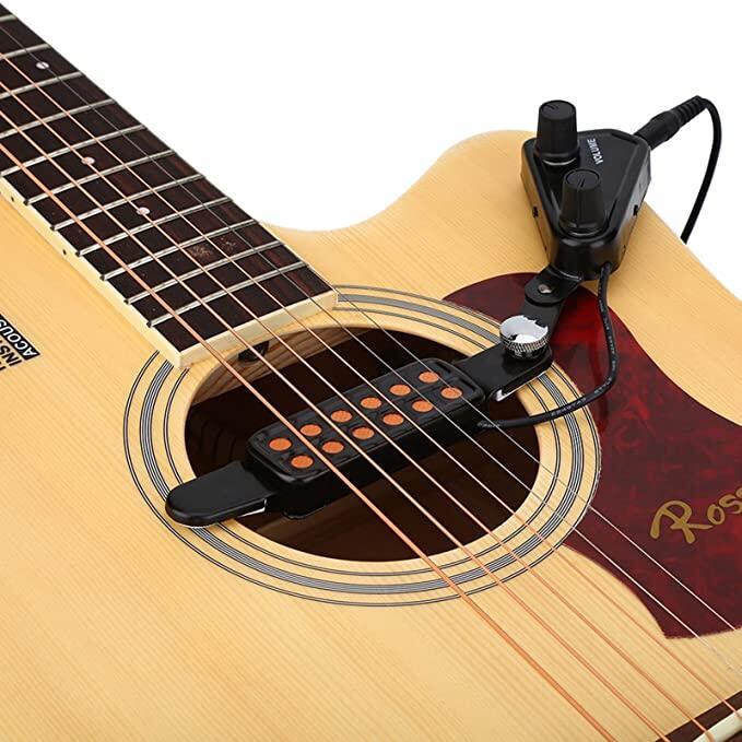 ปิ๊กอัพกีตาร์โปร่ง-คอนแท็คกีตาร์-pickup-กีตาร์-ปิ๊กอัฟกีต้าร์โปร่ง-อุปกรณ์กีต้าร์-อุปกรณ์สำหรับสำหรับกีต้าร์-12-soundhole-guitar-pickup-acoustic-electric-transducer-for-acoustic-guitar-magnetic-preamp