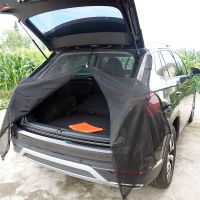 Car Anti-Mosquito Anti-Flying Insects Curtain Trunk Sunshade Cover Mesh Camping UV Protection For SUV MPV Tail Door Mosquito Net