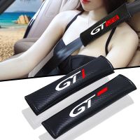 2pcs Car seat belt Protect the shoulders Car decoration car accessories for Peugeot gt gti gtline 508 5008 3008 208 2008 308 Seat Covers