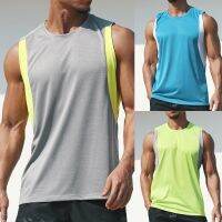 ♗✕✽ เสื้อกล้ามผู้ชาย Breathable Quick-drying Singlet Men Sleeveless Basketball Top M-3XL