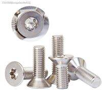 ❅▼☾ 10/50pcs M1.6 M2 M2.5 M3 M4 M5 M6 M8 304 A2-70 stainless steel GB2673 Six-Lobe Torx Flat Countersunk Head Screw Six Lobe Bolt