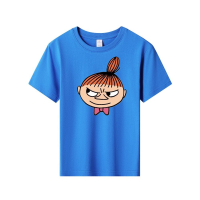 Kids T-Shirt cartoon Moomin graphic Tops Boys Girls Distro Age 1 2 3 4 5 6 7 8 9 10 11 12 Years