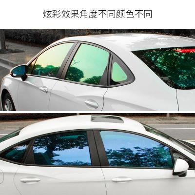 【✆New✆】 shang815558 Hohofilm 50Cm * 300Cm กิ้งก่าฟิล์มเซรามิคนาโนสีหน้าต่างรถสี55% ฟิล์มกระจกหน้าต่างฟิล์มโซล่าร์ปลายแหลม Vlt