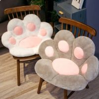 ✲卐✑ 70x60cm Kawaii Cat Paw Plush Toys Cute Soft Stuffed Floor Cushion Chair Sofa Butt Pad for Home Room Decoration Office Nap Dolls