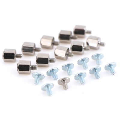 10Set Hand Tool Mounting Stand Off Screw Hex Nut untuk A-SUS M.2 SSD Motherboard