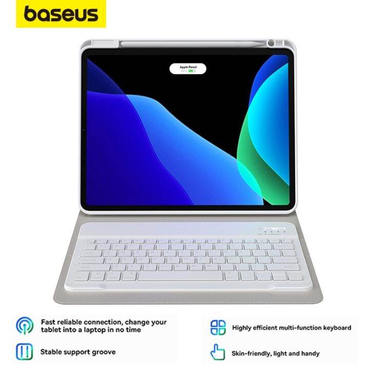 Baseus Magic Keyboard Case for iPad Pro 12.9 11 2021 Case for