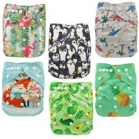 【CC】 Nappy Reusable Diaper Cover for Newborn fraldas eco friendly Potty Training Leak Proof Pants Kids Dropshipping