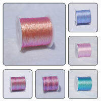 32สี0.2/0.4/0.6/0.8มม.สีสันด้ายString DIYสร้อยคอสร้อยข้อมือเชือกเย็บปักถักร้อยตกแต่งสายคล้องแท็กพู่สายไฟ-huangjianping