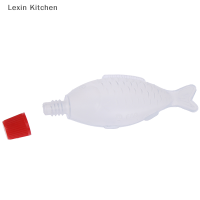 Lexin Kitchen 10pcs 4ml ปลาซอสขวดซูชิเครื่องมือเครื่องปรุงสุกมัสตาร์ดซอส