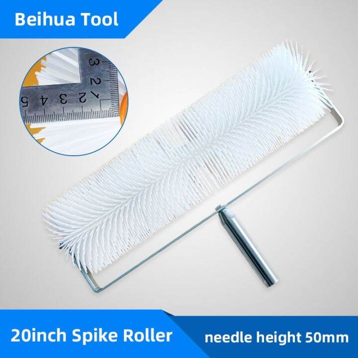(Aixin) 20inch Spiked Roller Spike height 50mm Self leveling Cement