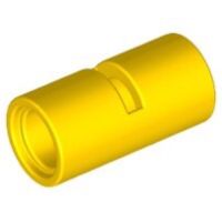 Lego Technic part (ชิ้นส่วนเลโก้) No.62462 / 29219 Pin Connector Round 2L with Slot (Pin Joiner Round)