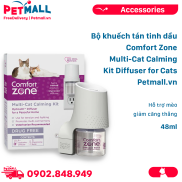 Bộ khuếch tán Comfort Zone Multi-Cat Calming Kit Diffuser for Cats 48ml